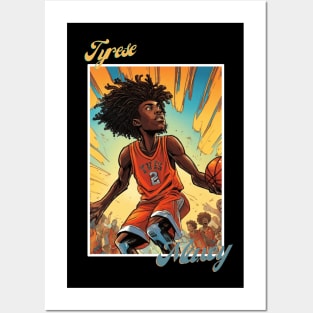 Tyrese Maxey Philadelphia victor illustration design Posters and Art